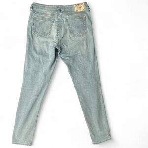 True Religion Jennie Curvy Mid rise super skinny jeans